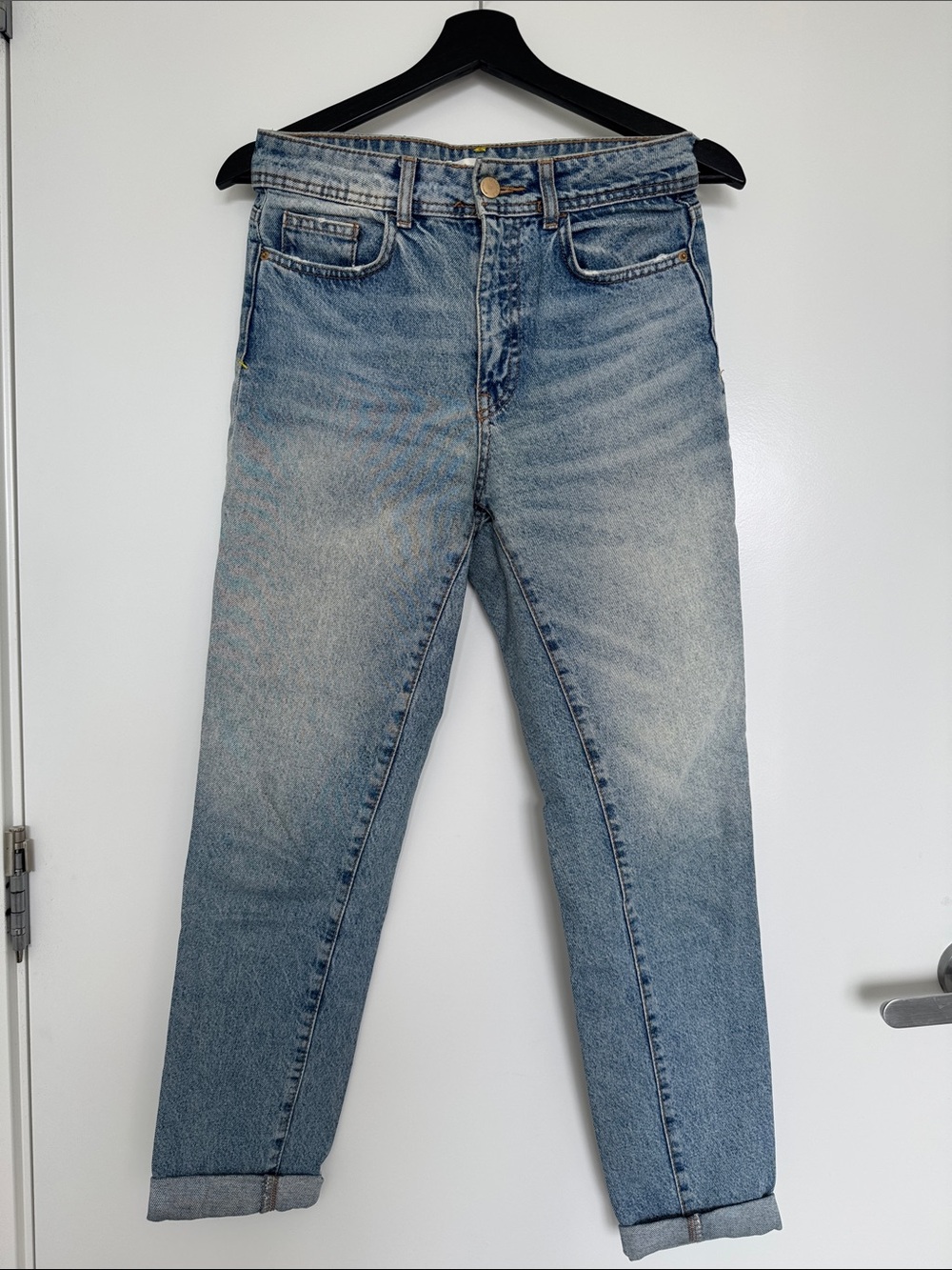 Zara Light Blue Mom Jeans Size 2